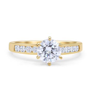 Round Cathedral Ring Ring